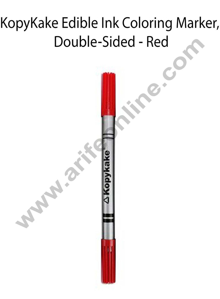 KopyKake Edible Ink Coloring Marker Double Sided Red