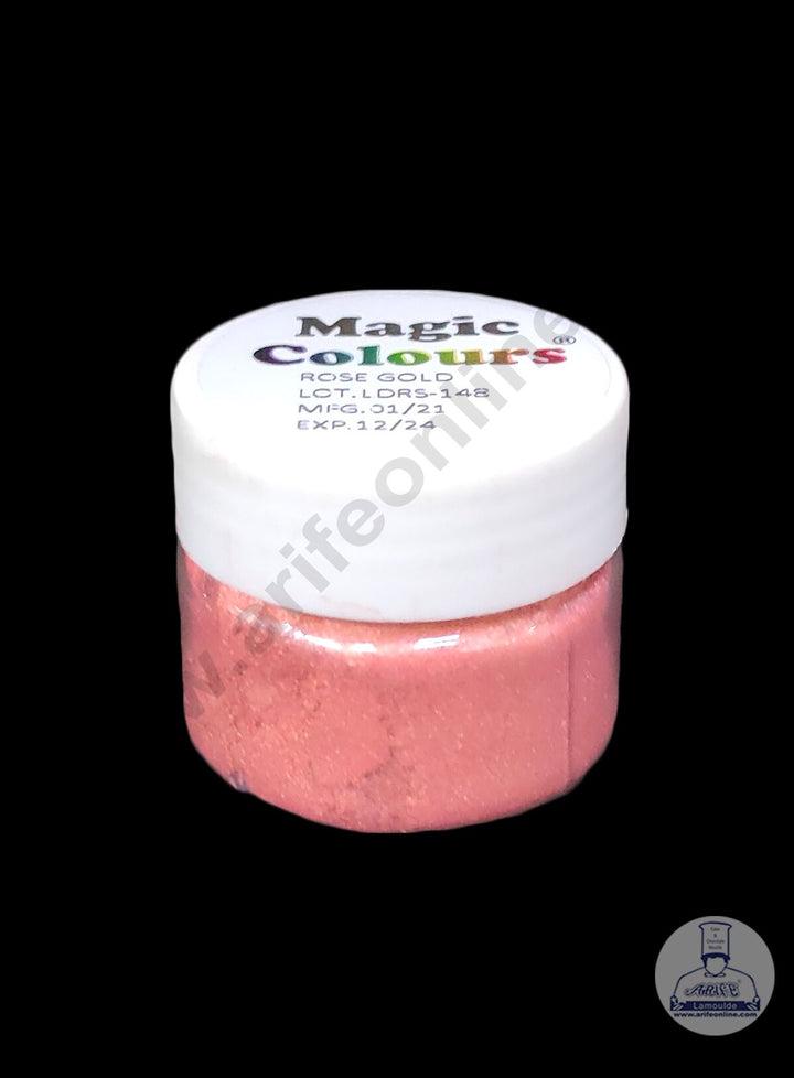 Magic Colours™ Edible Luster Dust - Rose Gold (10 ml)