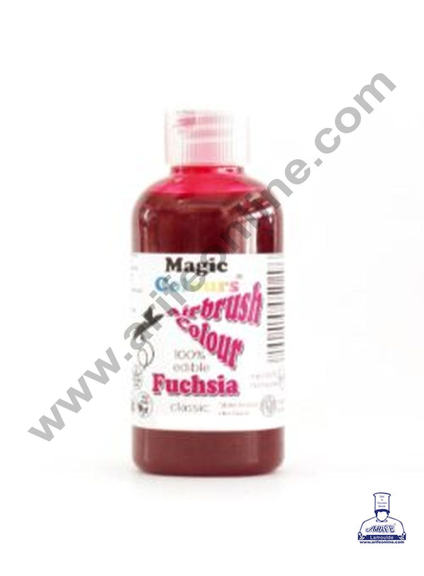 Magic Colours Edible Metallic Airbrush Colour - Fuchsia ( 55ml )