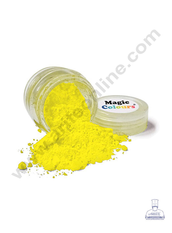 Magic Colours™ Edible Petal Dust - Lemon Yellow (10 ml)