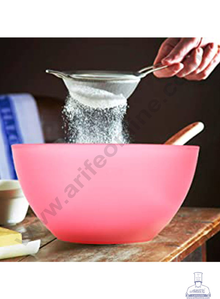 Cake Decor Plastic Mixing Bowl - Multicolor - Medium ( 20 x 20 x 10 )