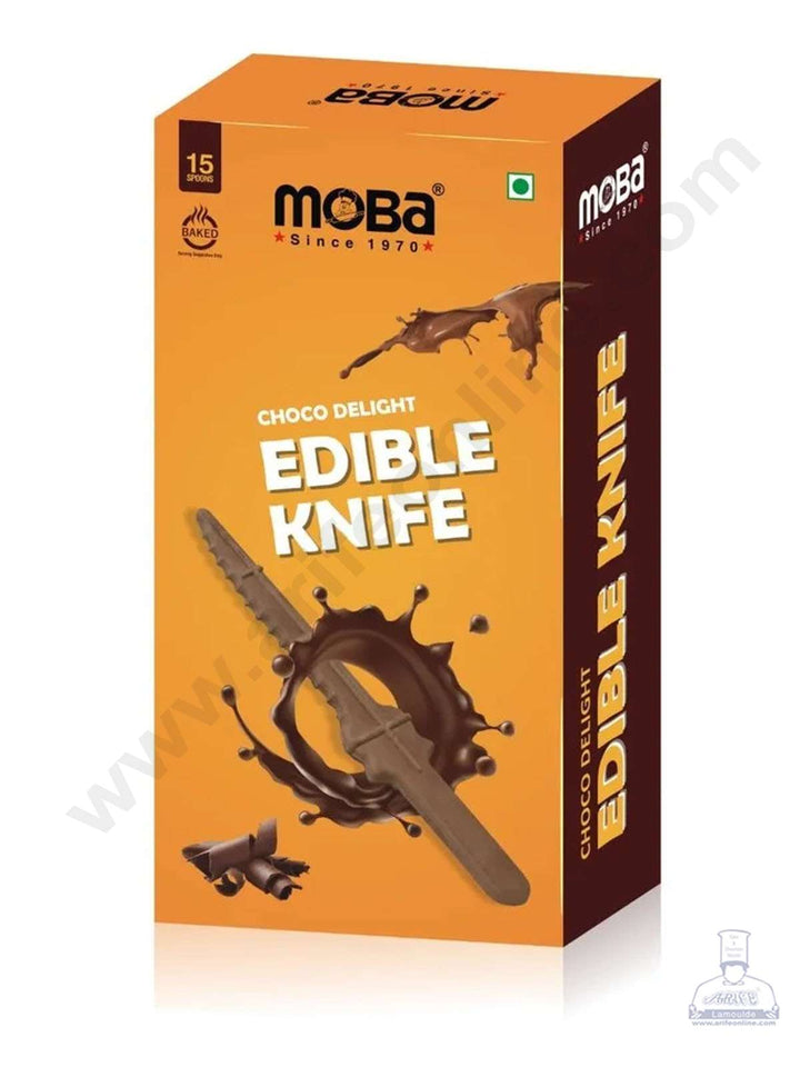 Moba Choco Delight Edible Knife ( 15 pc Pack )