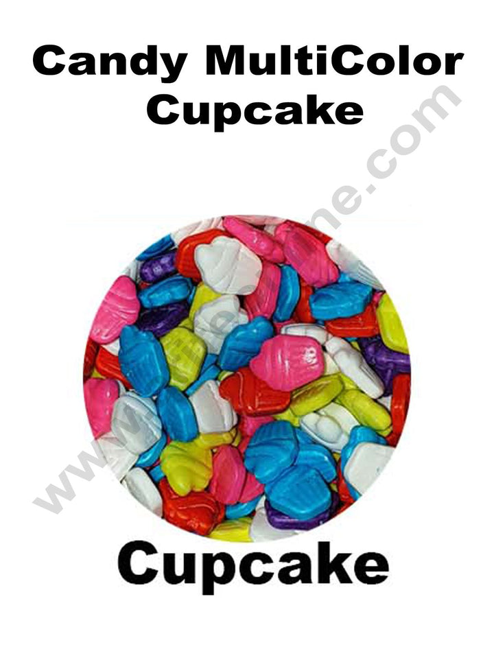 Cake Decor Sugar Candy - Candy Cupcake Shape