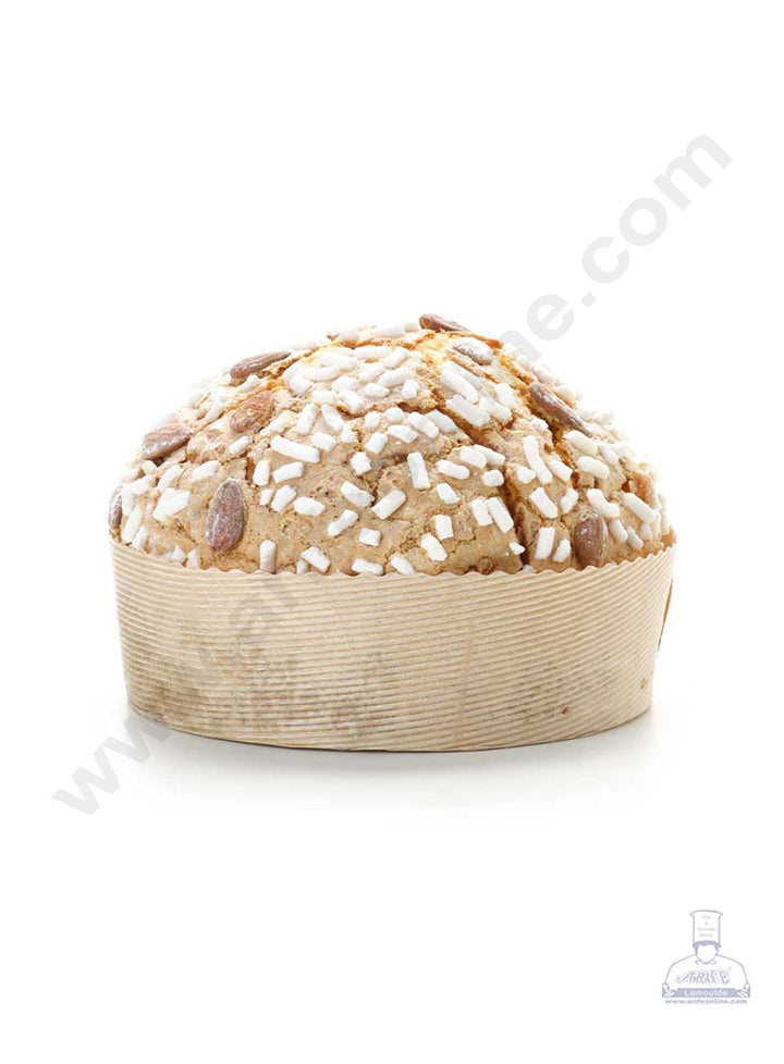 Novacart Bake & Serve Paper Baking Mould By Cake Decor - Round Cake Mould 10 Pcs (SBG9F-16017)