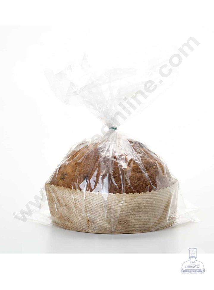 Novacart Bake & Serve Paper Baking Mould By Cake Decor - Round Cake Mould 10 Pcs (SBG9F-16017)