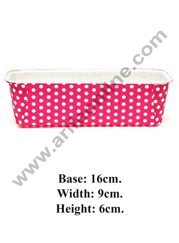 Novacart Polka Dot Plum Cake Mould Red 08916