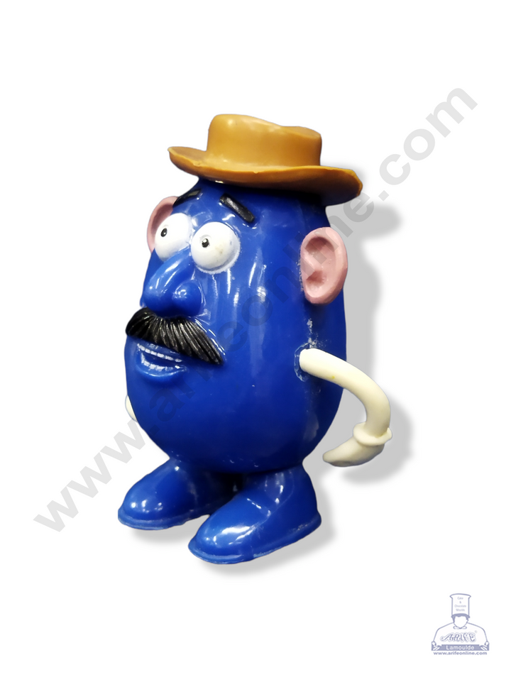Cake Decor 1 Piece Mr. Potato Head Blue Color Toy Cake Topper