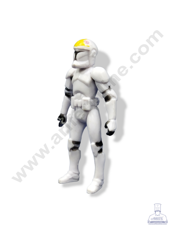 Cake Decor 1 Piece Star War Character Storm Trooper Toy Cake Topper