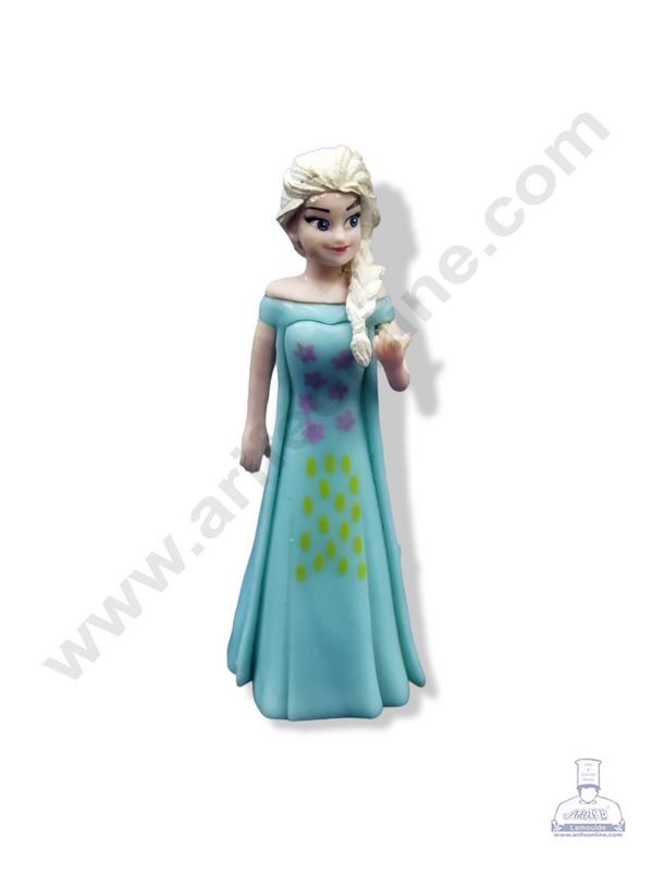 Cake Decor 1 Piece Frozen Anna Blue Color Toy Cake Topper