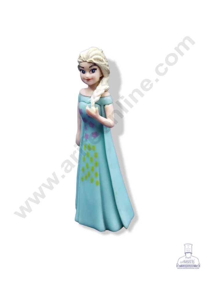 Cake Decor 1 Piece Frozen Anna Blue Color Toy Cake Topper