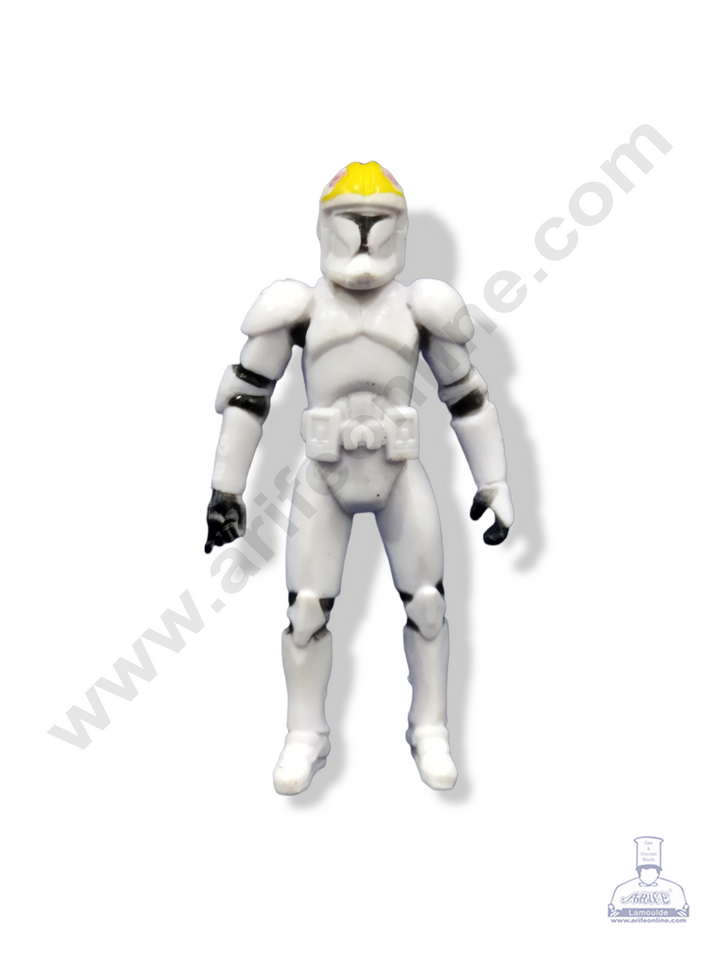 Cake Decor 1 Piece Star War Character Storm Trooper Toy Cake Topper