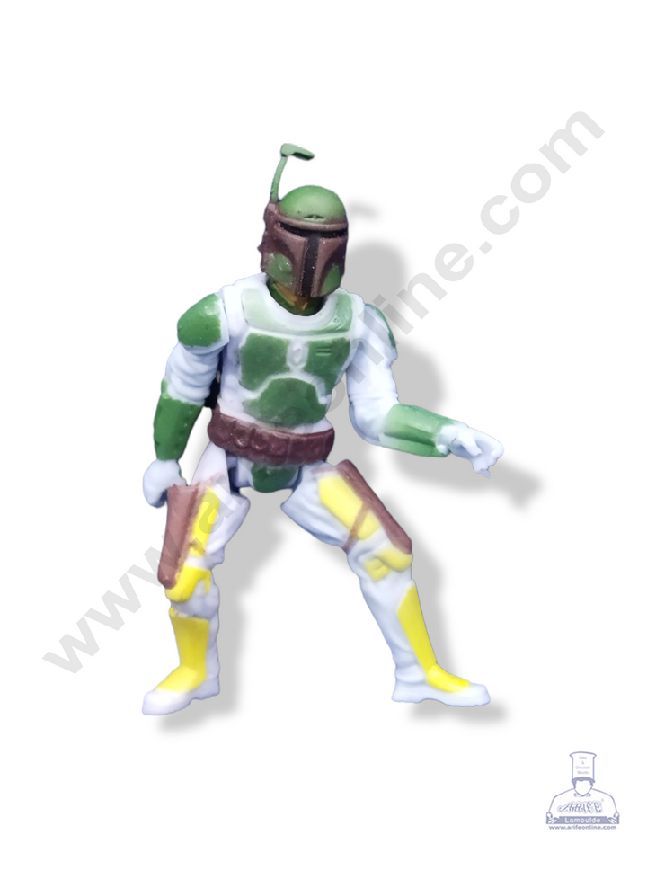 Cake Decor 1 Piece Boba Fett Star War Character Toy Cake Topper