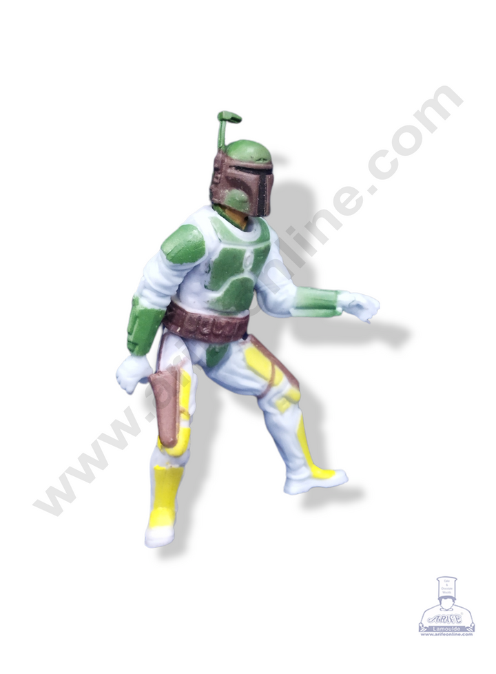 Cake Decor 1 Piece Boba Fett Star War Character Toy Cake Topper