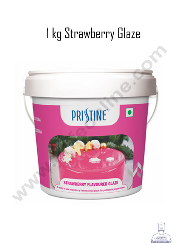 Pristine Flavoured Glaze - Strawberry (1 kg)