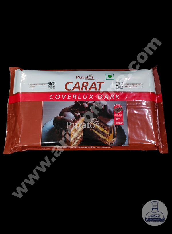 Puratos Carat Coverlux Dark - 500 gm