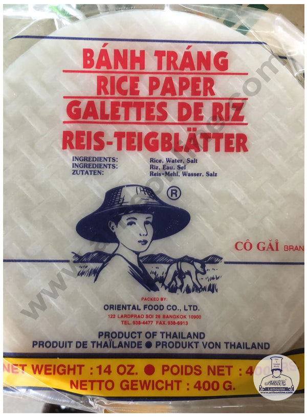 Banh Trang Rice Paper Round 22 cm - 400 gm Pack