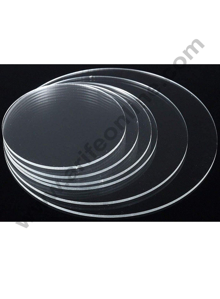 Round Acrylic Ganaching Plate