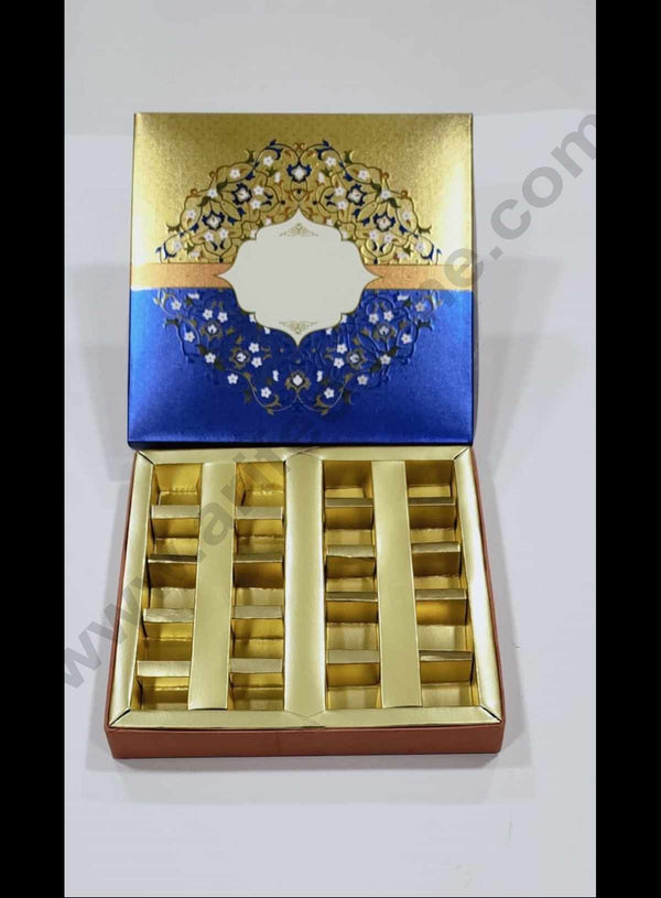 Cake Decor Diwali Boxes 9*9 Chocolate Boxes Chocolate Gift Sweet Box (SBBXD-34781)