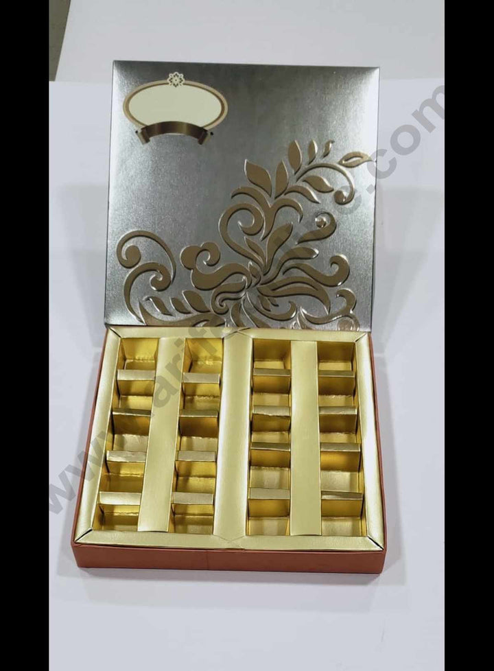 Cake Decor Diwali Boxes 9*9 Chocolate Boxes Chocolate Gift Sweet Box (SBBXD-34821)