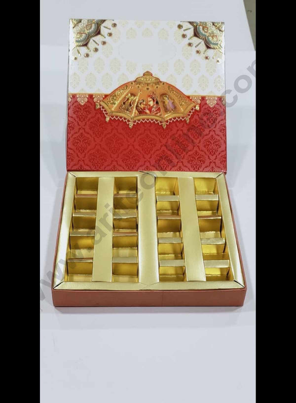 Cake Decor Diwali Boxes 9*9 Chocolate Boxes Chocolate Gift Sweet Box (SBBXD-60151)