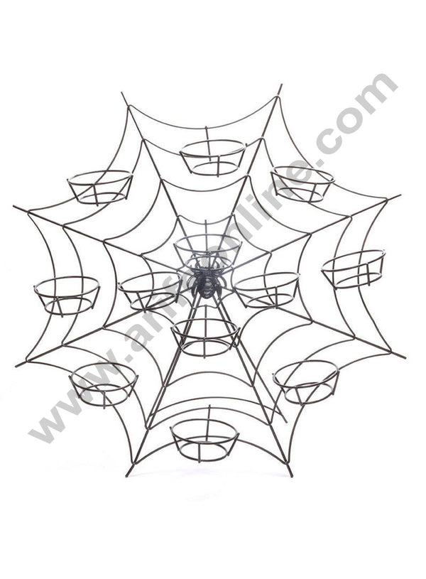 Cake Decor Metal 12 Desserts Creative Spider Web Cake Stands Dessert Stand