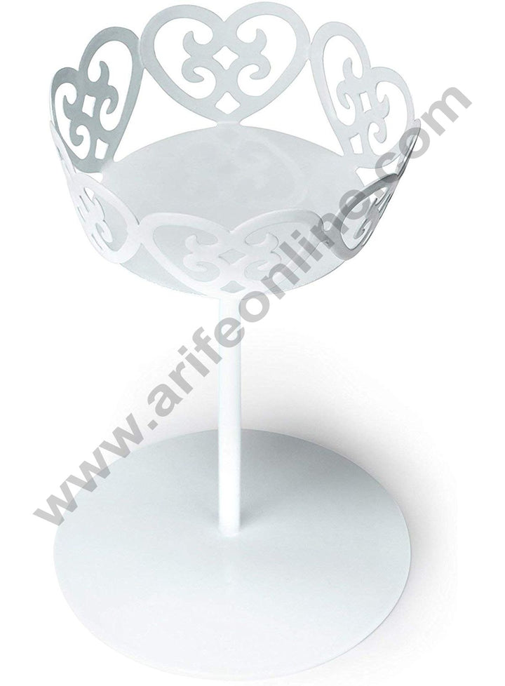 Cake Decor Metal Single Count Cupcake Stand Holder Display