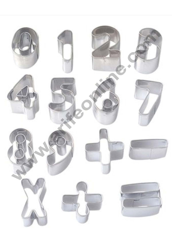 Number Cookie Cutters