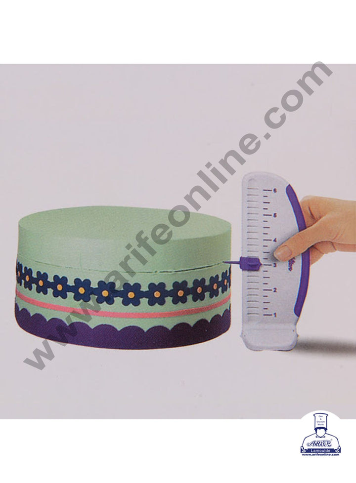 Cake Decor 1 Piece Cake Ruler Marker Leveler Cake Edge Side Decorating Tools