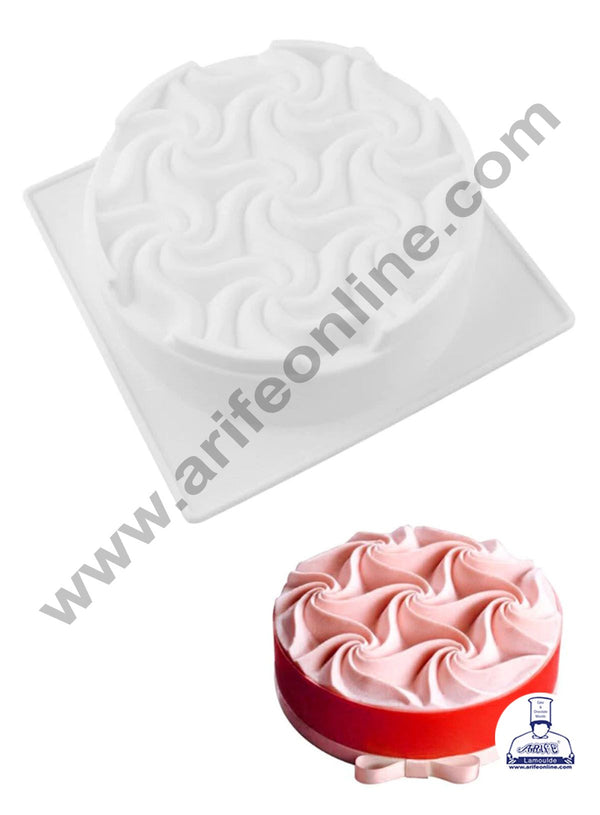 Cake Decor 3D Flower Shape Cake Molds Entremet Cake Mould Mousse Mold