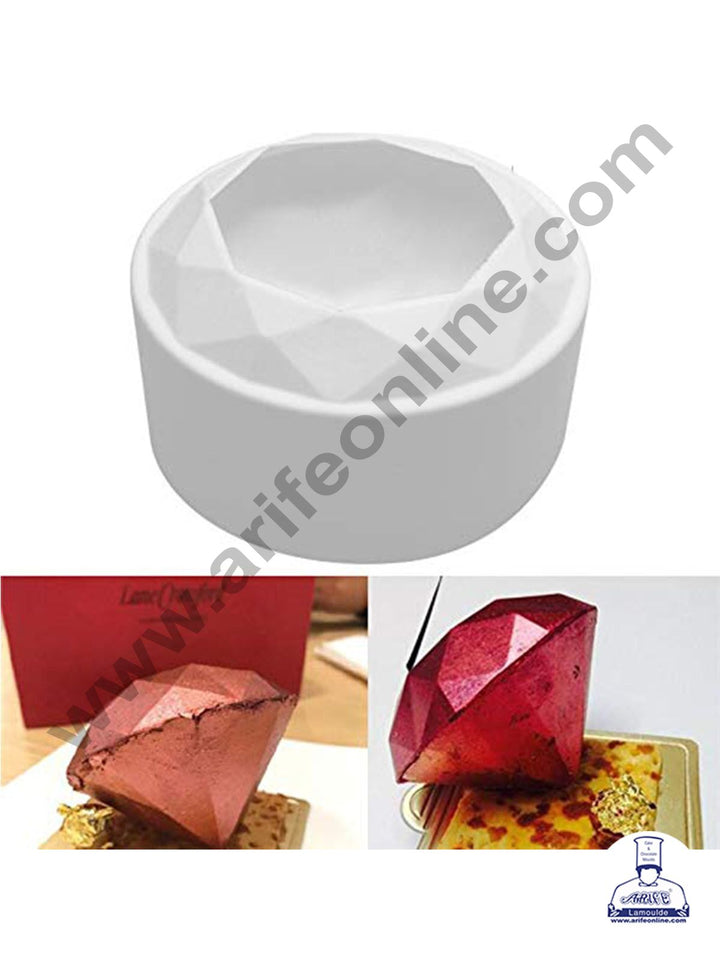 Cake Decor Diamond Love Shape Cake Muffin Silicon Mould Pastry Jelly Cake Mold