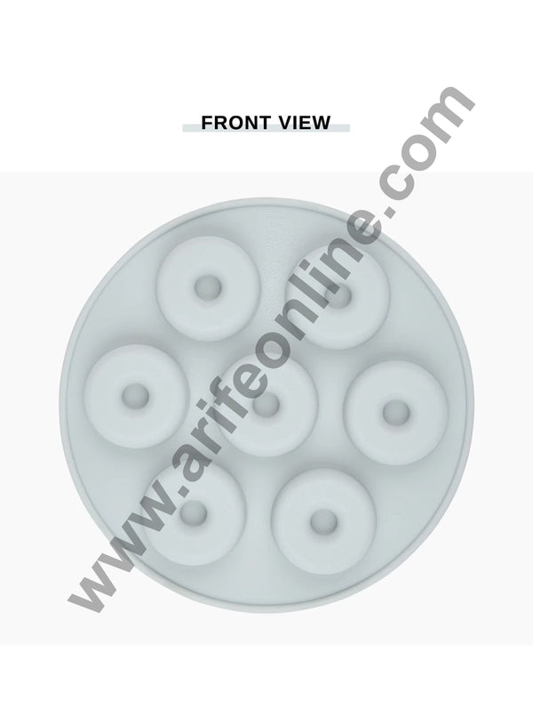 Cake Decor 7 Cavity Chocolate Mould Silicone Mini Donut Polo Silicon Jelly Candy Mould