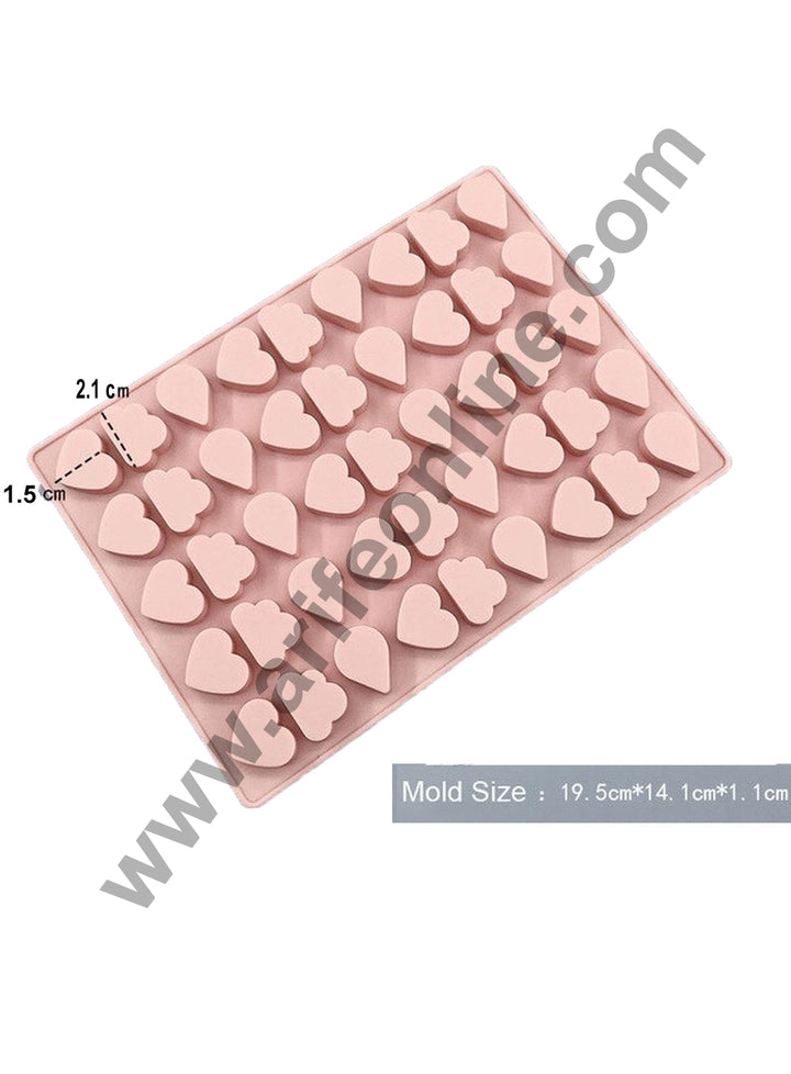 Cake Decor 45 Cavity Silicone Chocolate Mould Drop Cloud Heart Shape Silicon Jelly Candy Mould