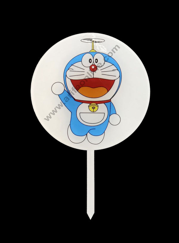 Cake Decor 5.5 Inches Digital Printed Cake Toppers - Doraemon