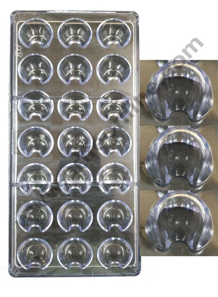 Cake Decor 21 Cavity Polycarbonate Chocolate Mould SBPS-007