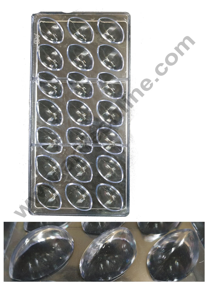 Cake Decor 21 Cavity Polycarbonate Chocolate Mould SBPS-012