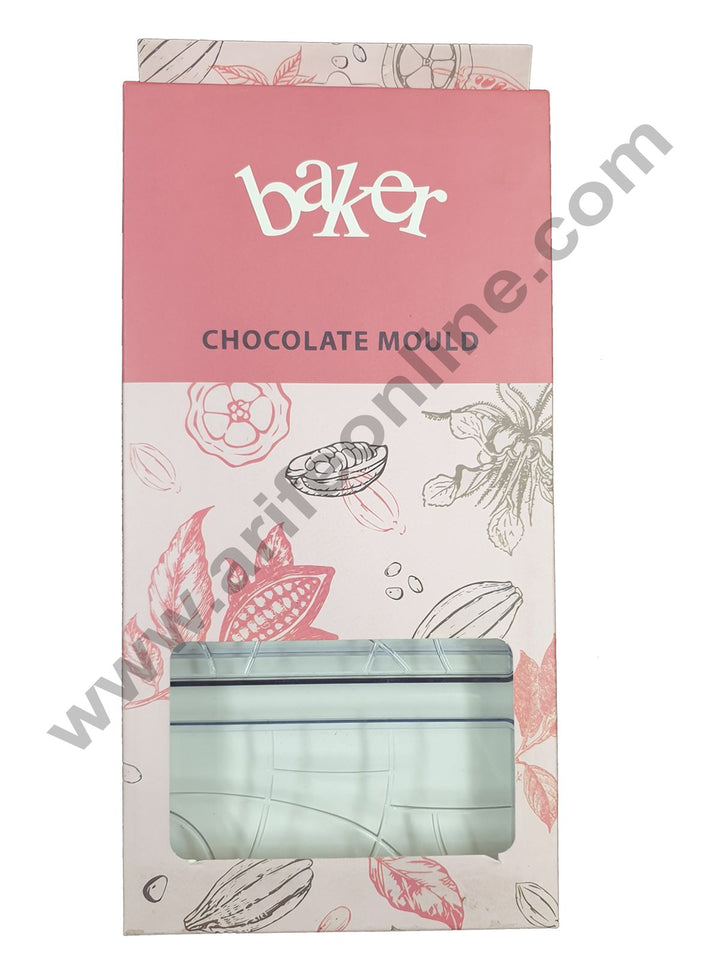 Cake Decor 4 Cavity Brake Bar Polycarbonate Chocolate Mould SBPS-013