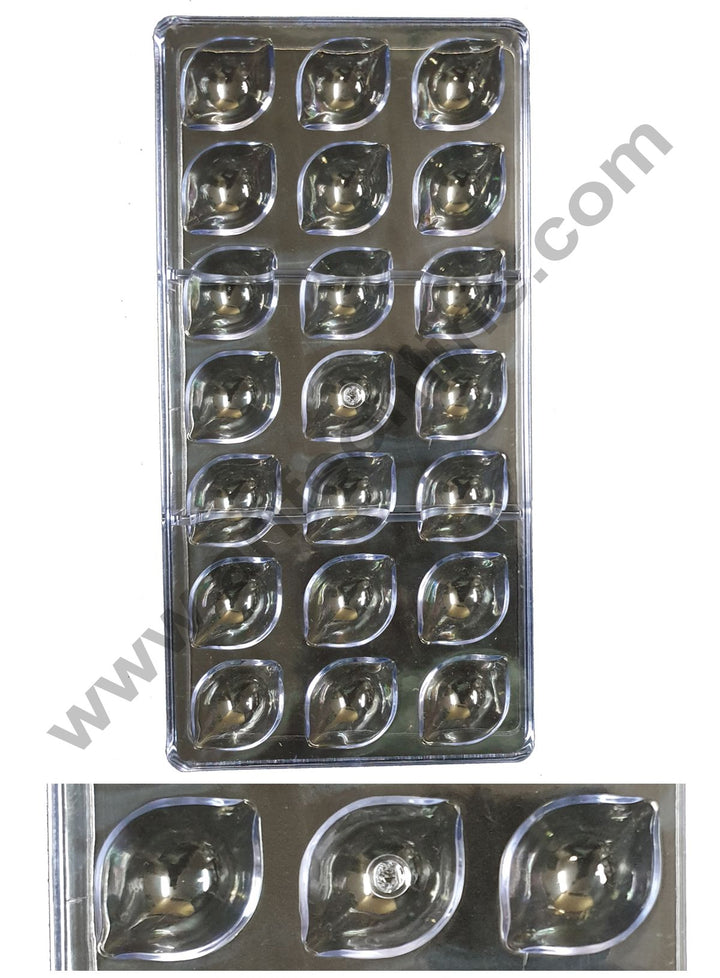 Cake Decor 21 Cavity Polycarbonate Chocolate Mould SBPS-019