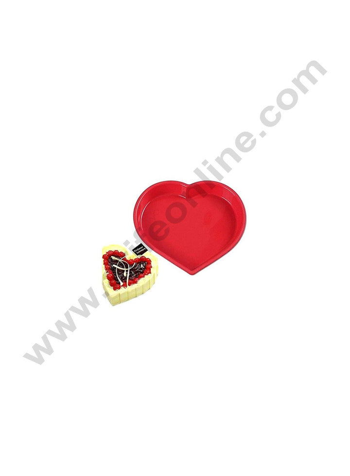 Cake Decor Silicon Bakeware Heart Shape Cake Mould 1 KG