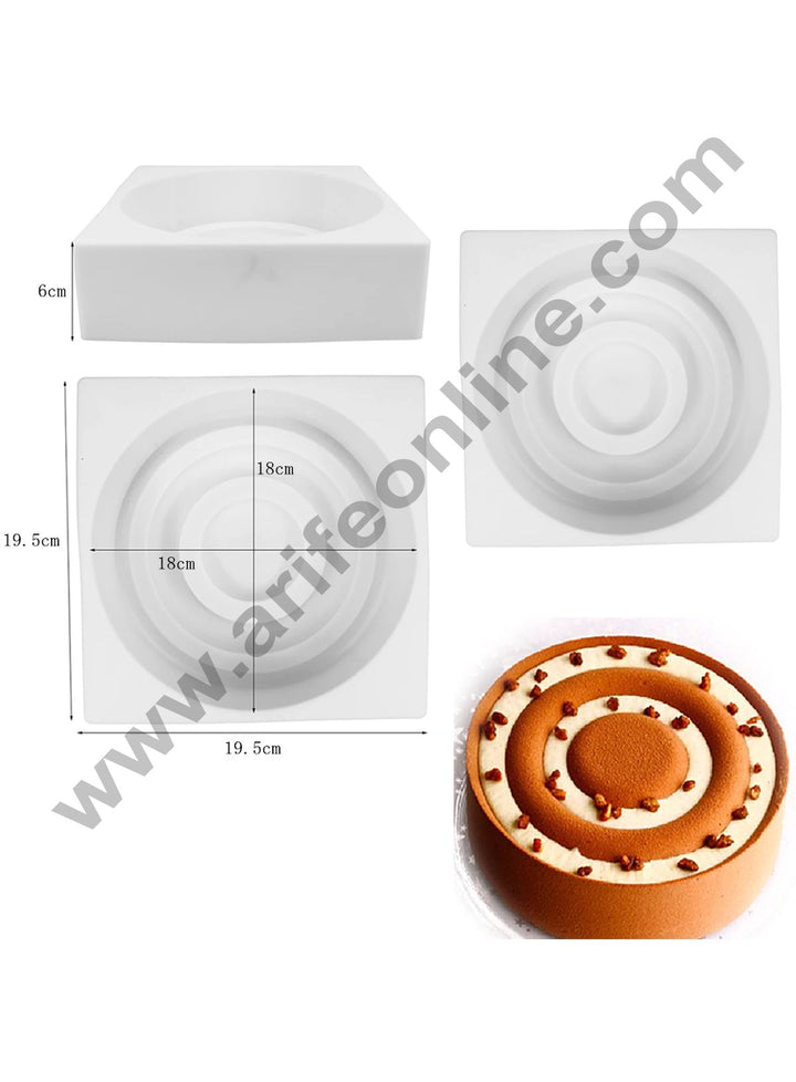 Cake Decor Silicon Round Cake Mould Mousse Cake Mould Silicon Moulds SBSM-303