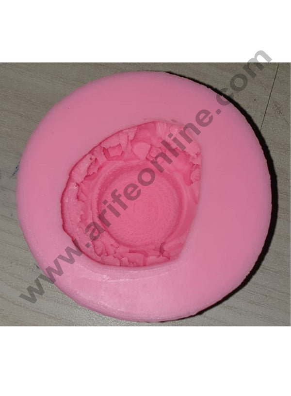 Cake Decor Silicon 1 Cavity Flower and Rose Soap Mould /Cake Muffin Mould Size : 7.5 x 7.5 x 4 CM