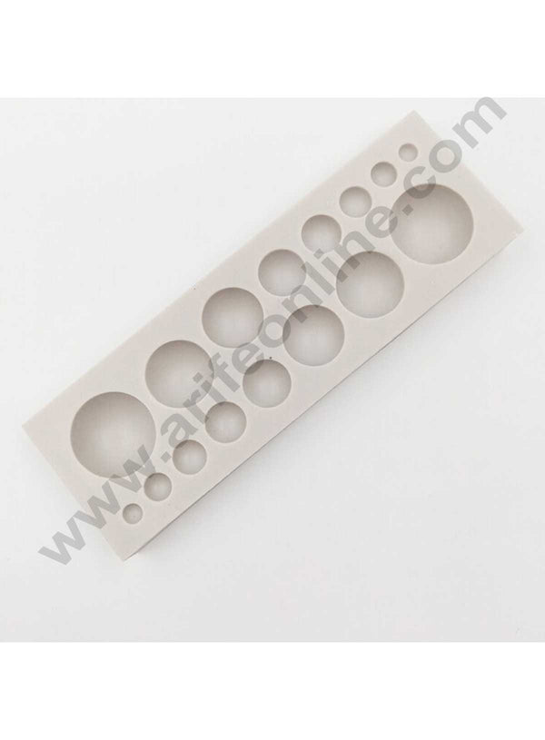 Cake Decor Silicon 16 Cavity Half Ball Sphere Fondant Clay Marzipan Cake Decoration Mould SBSP-704