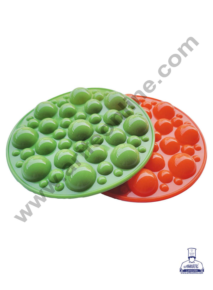 Cake Decor Silicon Multi Size Bubbles Chocolate Mould , Jelly Candy Mould