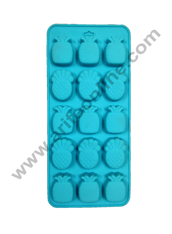 Cake Decor 15 Cavity Pineapple Shape Silicone Chocolate Mould