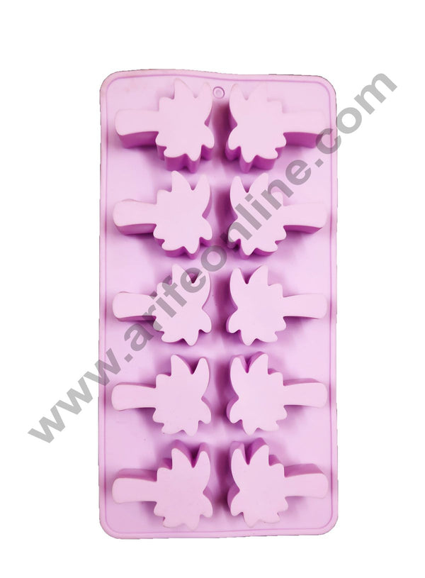 Cake Decor 10 Cavity Tree Shape Silicone Chocolate Mould