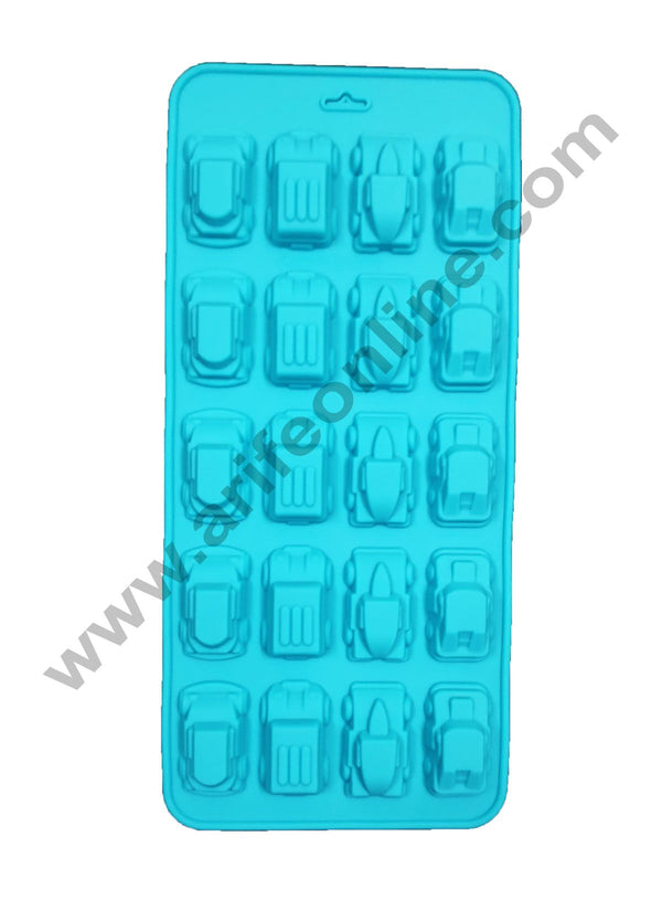 Cake Decor 20 Cavity Vintage Car Shape Silicone Chocolate Mould