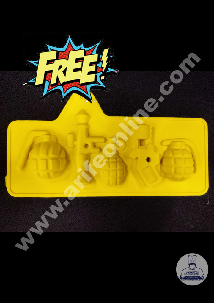 Silicon Gun Grenade Mould