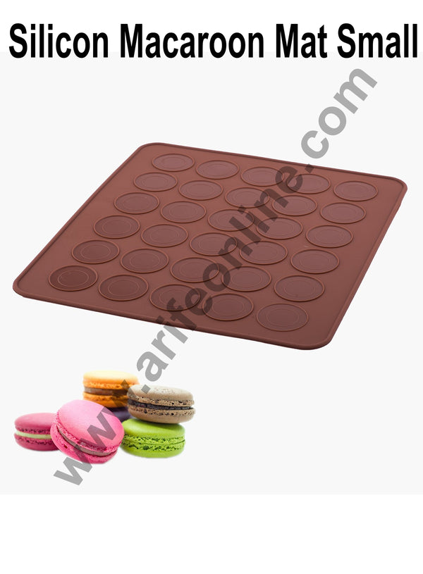 Cake Decor 30 Cavity Silicone Macaroon Mat Moulds Macaroon Pastry Oven Baking Mold Sheet Mat