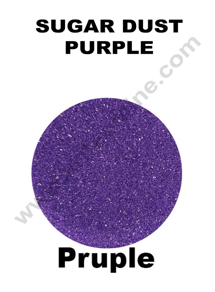 Cake Decor Sugar Dust Sprinklers - Purple