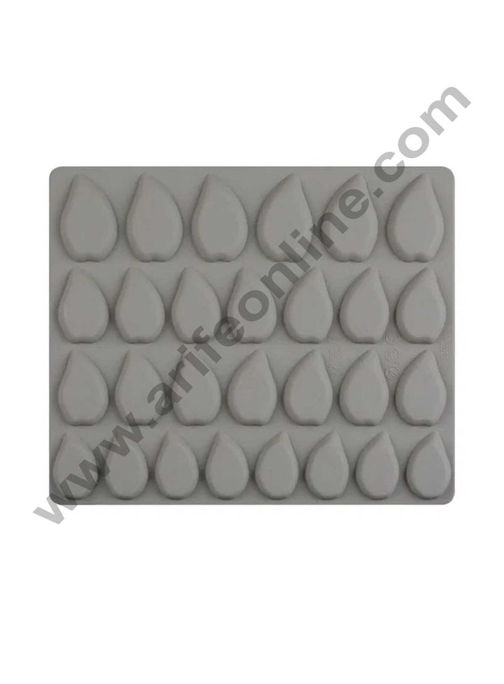 Cake Decor Silicon 28 Cavity Leaf Design Chocolate Mould, Ice Mould, Chocolate Decorating Mould