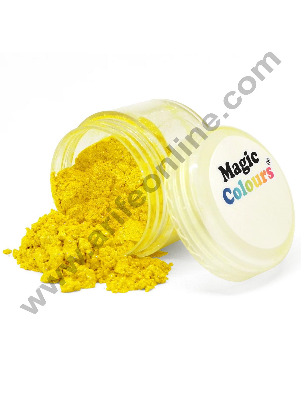 Magic Colours™ Edible Lustre Dust - Yellow Light (8 ml) – Arife Online ...